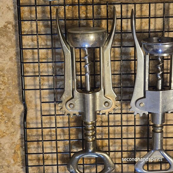 Lot of 8 Vintage Corkscrew, Wine Bottle Openers, Bottle Screw, Cork Puller - Picture 7 of 11
